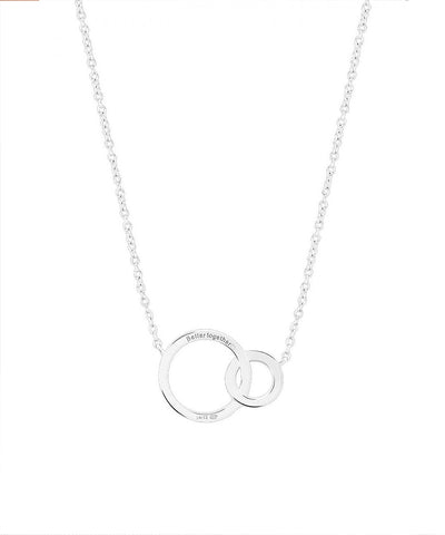 Conjunto Colar & Brincos Prata UNIKE
