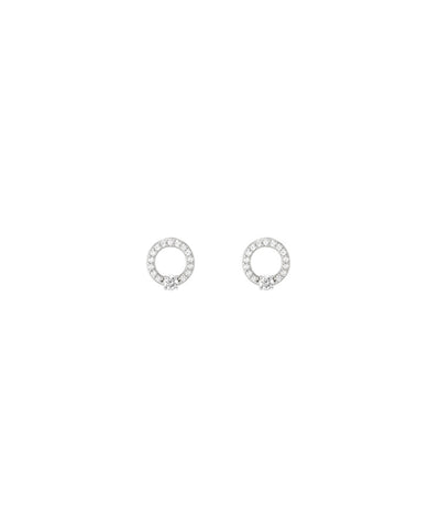 Conjunto Classy Circle Silver Unike