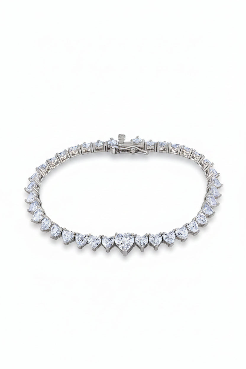Pulseira Unike Party Tennis Heart