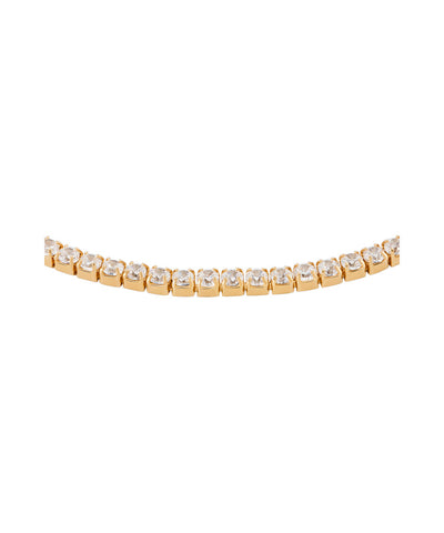 Pulseira Unike Classy Tennis Shiny Golden
