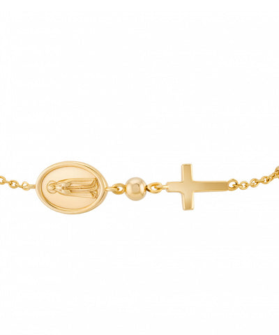 Pulseira Hope Medalha Nossa Sra de Fátima & Cruz