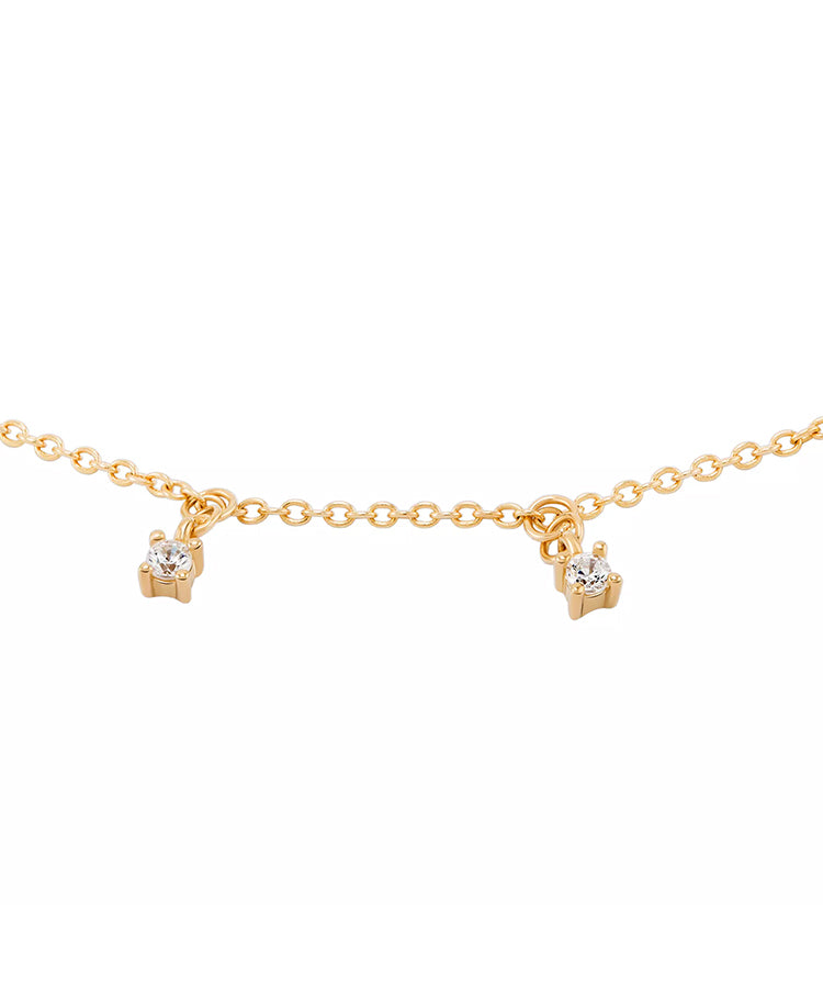 Pulseira Unike Mia Rose Multiple Solitaire Golden Unike