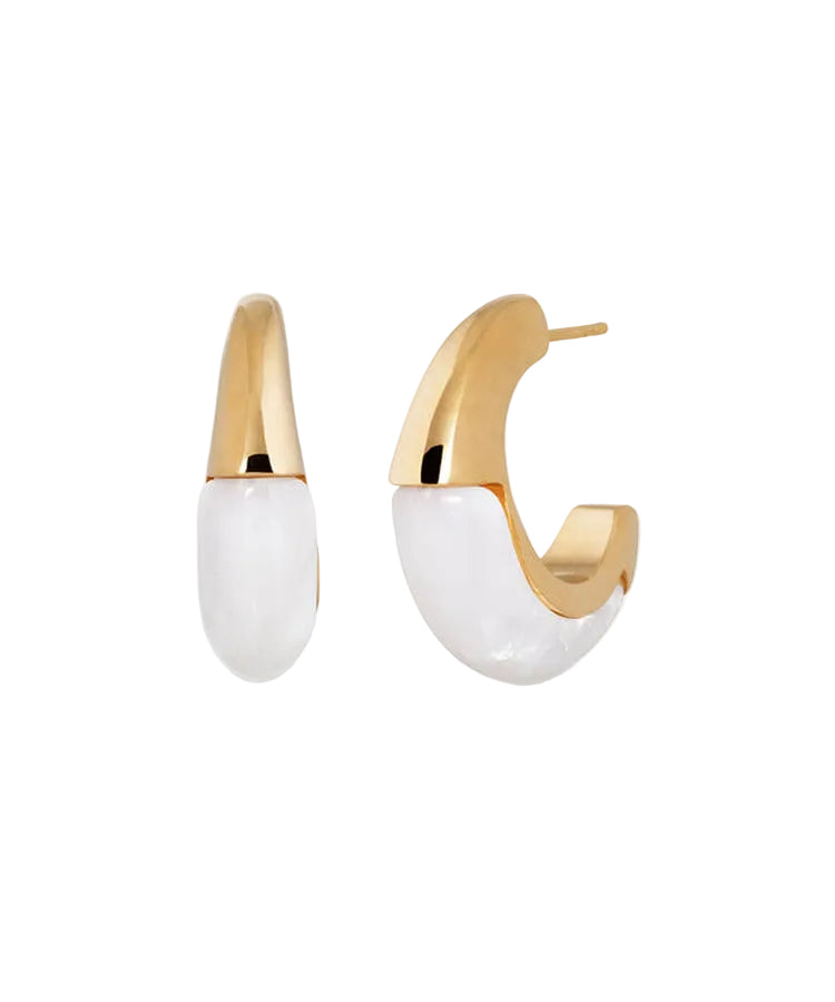 Brincos Meia-Lua Blanc Vidal & Vidal