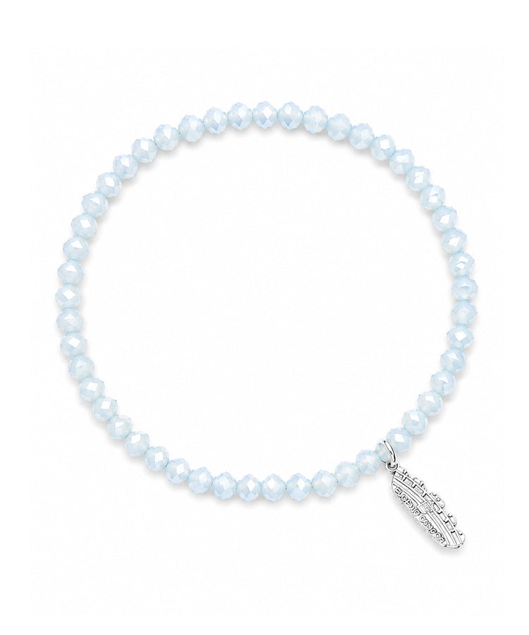 Pulseira Eugénio Campos Cristais Azul Claro