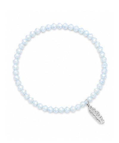 Pulseira Eugénio Campos Cristais Azul Claro