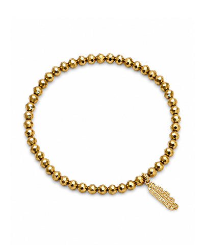 Pulseira Eugénio Campos Cristais Dourados