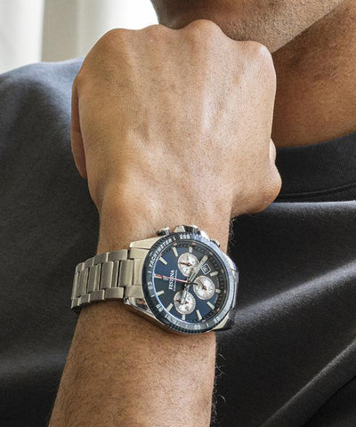Relógio Festina Azul com correia de Aço