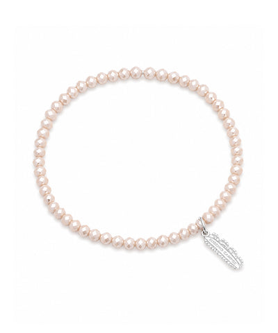 Pulseira Eugénio Campos Cristais Rosa Claro