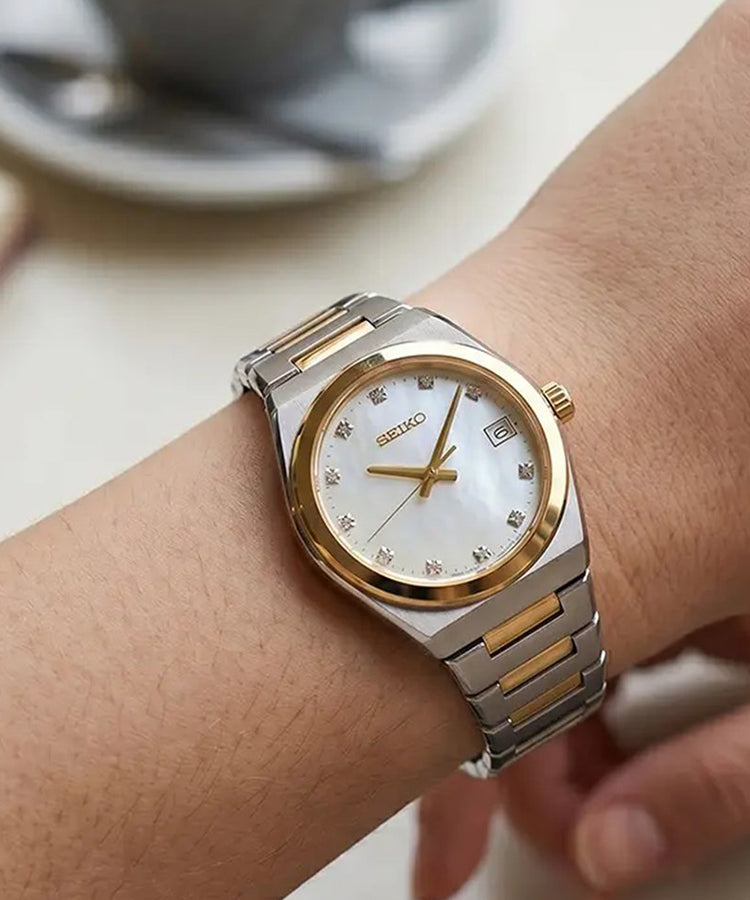 Relógio Seiko Essentials Diamantes