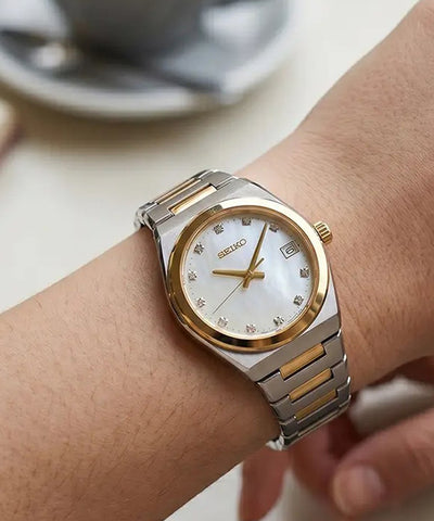 Relógio Seiko Essentials Diamantes