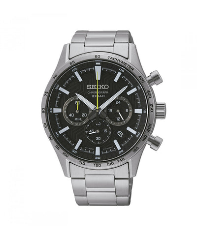 Relógio Seiko Neo Sports Crono Aço Vidro Safira